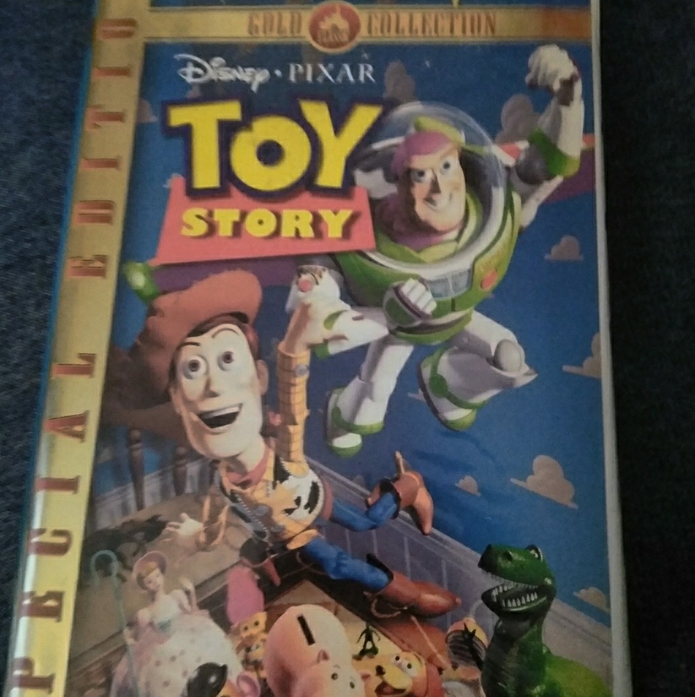 Gold Collection Toy Story VHS tape Disney pixar